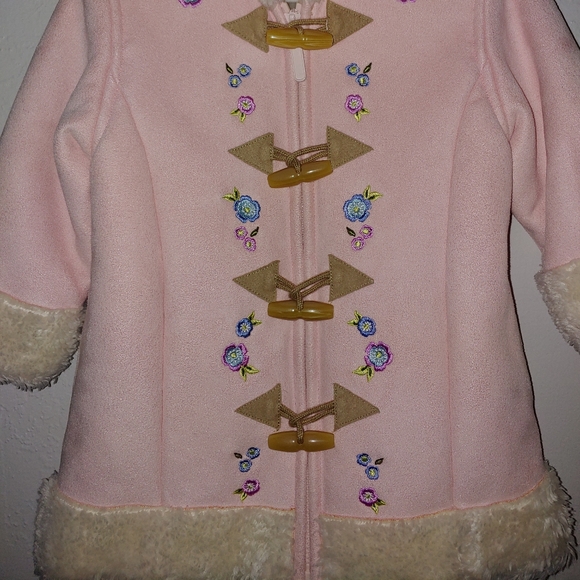 Hanna Andersson Pink suede jacket, size 80 - Picture 7 of 16